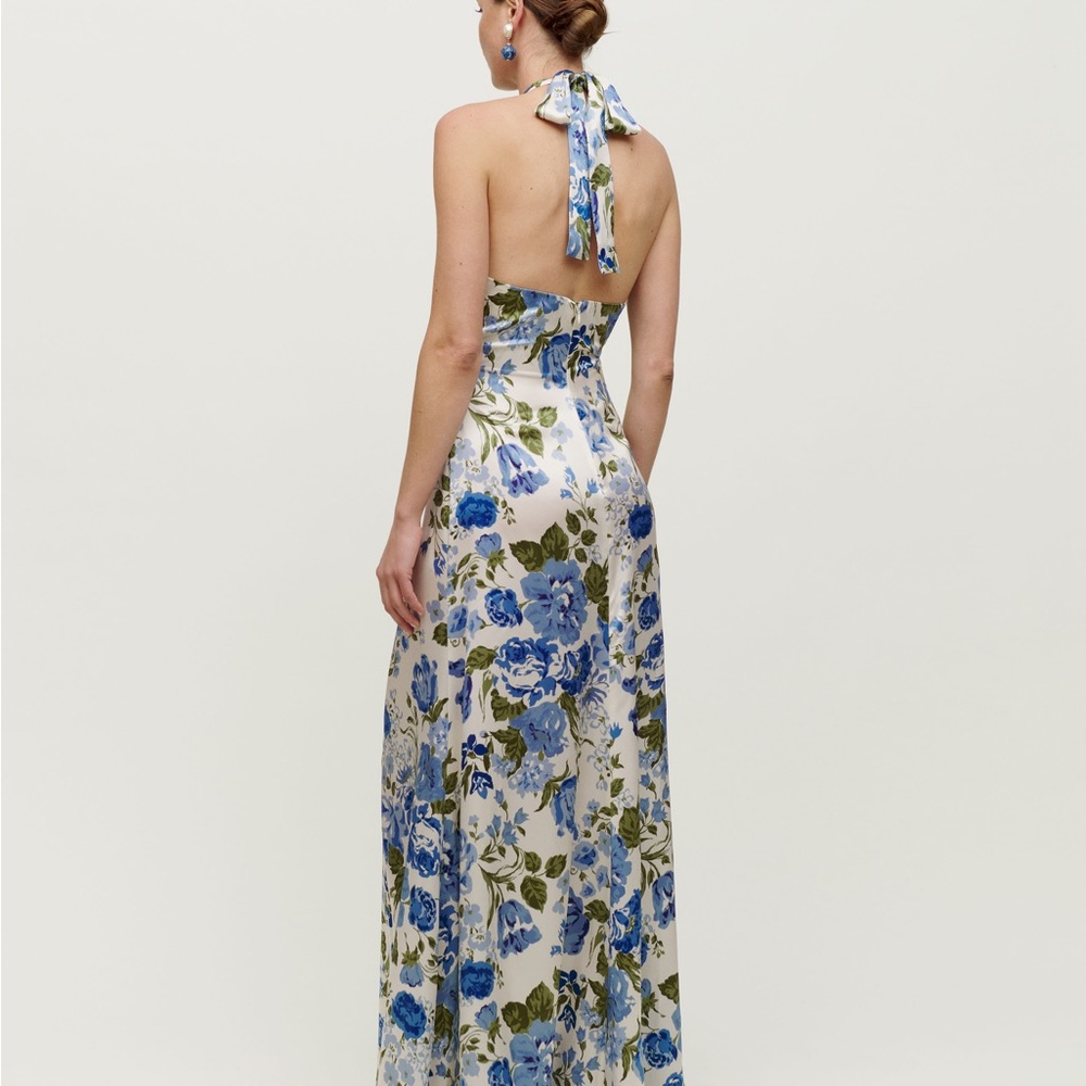 Reformation Veria silk dress